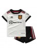 Fotbalové Dres Manchester United Anthony Martial #9 Dětské Venkovní Oblečení 2022-23 Krátký Rukáv (+ trenýrky)